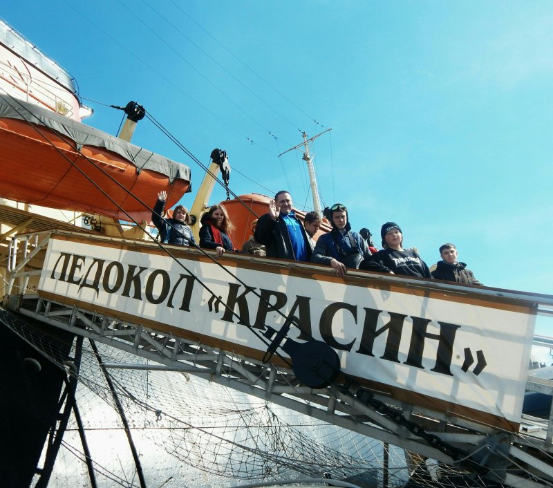 Экскурсия на Красин в Санкт-Петербурге