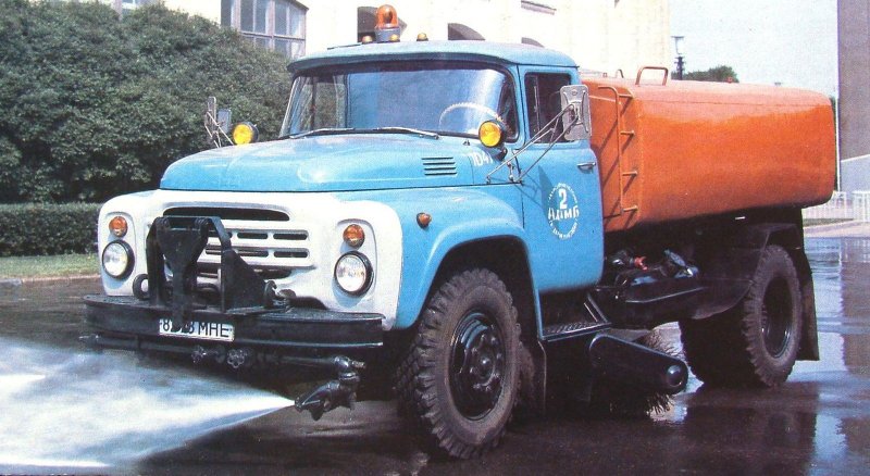 Поливочная машина ко-002 на шасси ЗИЛ-431416 С цистерной