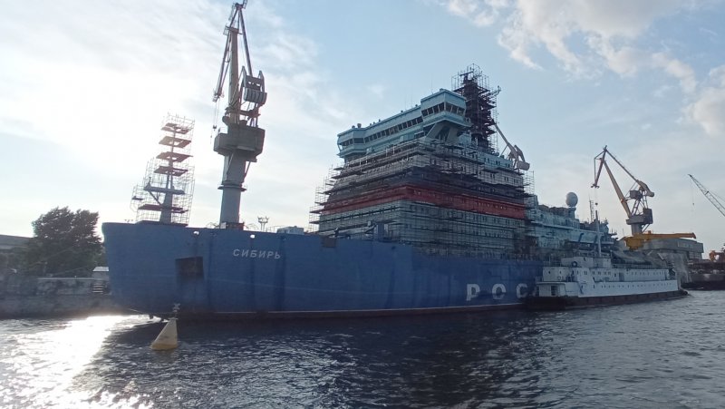 Ледокол Сибирь Мурманск