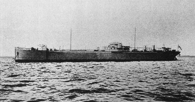 Первый морской теплоход танкер дело