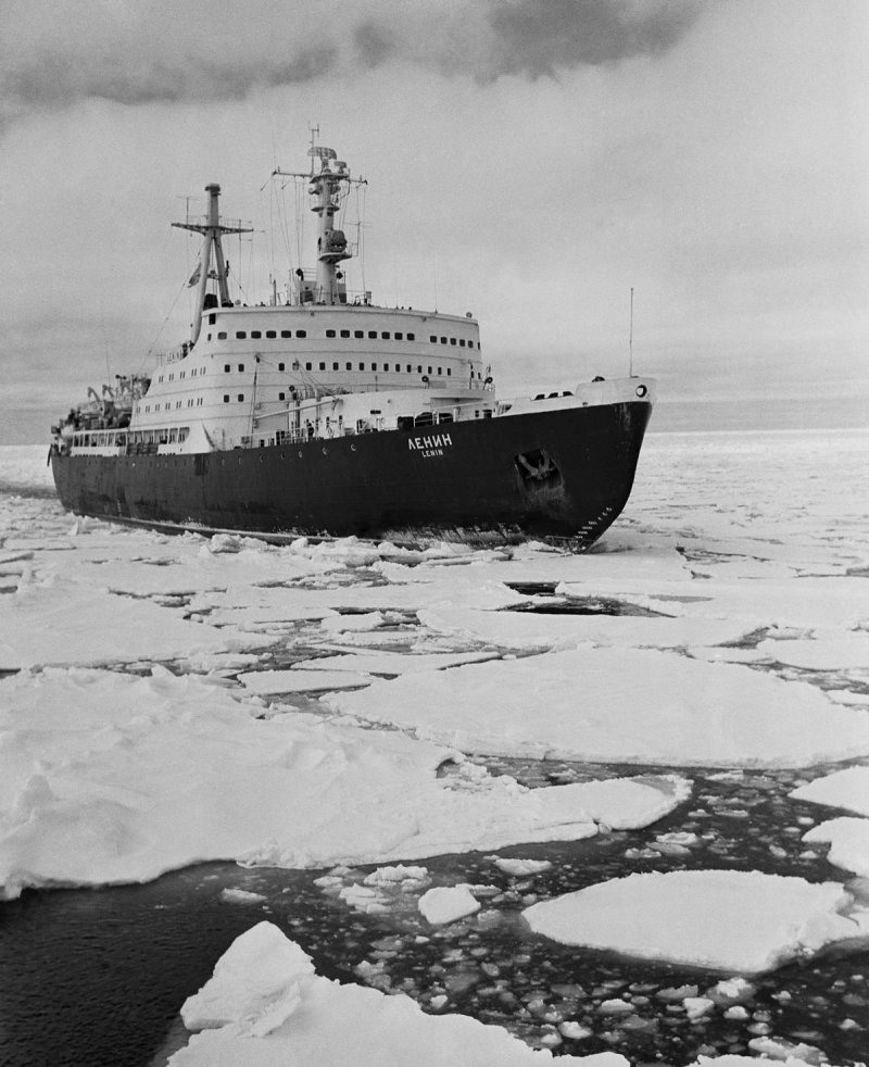 Атомоход Ленин 1959