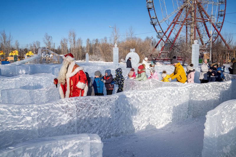Ольхон ледяной городок 2022