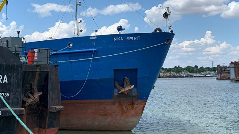 Российский танкер Nika Spirit.