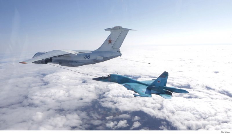 Су 34 дозаправка