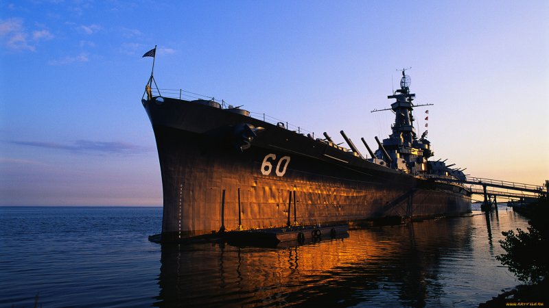 Корабль USS Alabama