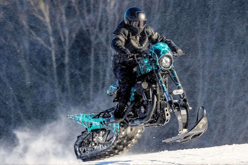 Снегоход Harley Davidson