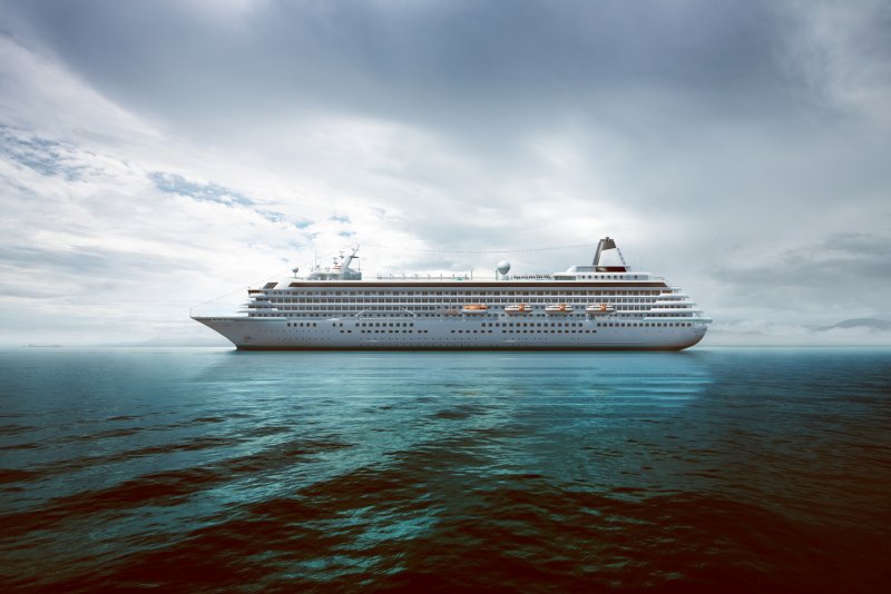 Круизный лайнер Королева Мария 2/Queen Mary 2