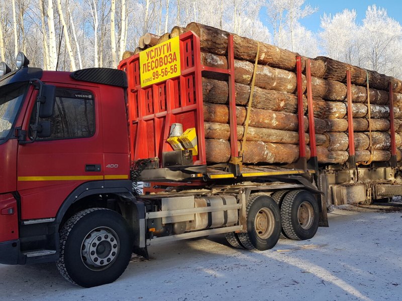 Volvo FMX лесовоз