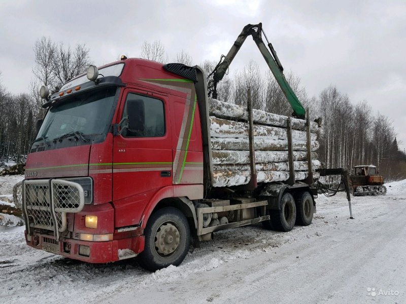 Лесовоз Вольво 1993-2000