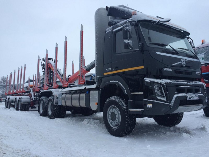 Volvo FMX 6x6 бортовой