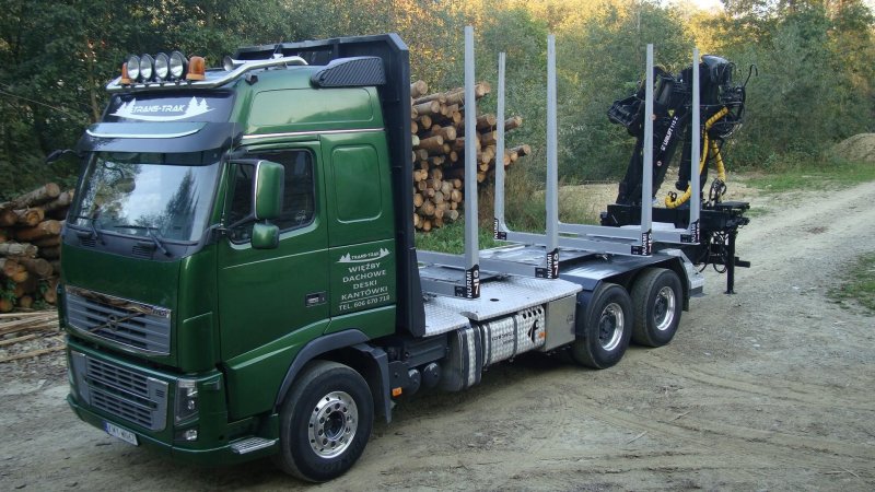 Volvo FH 6x4 лесовоз