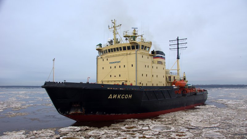 Ледокол Диксон Архангельск