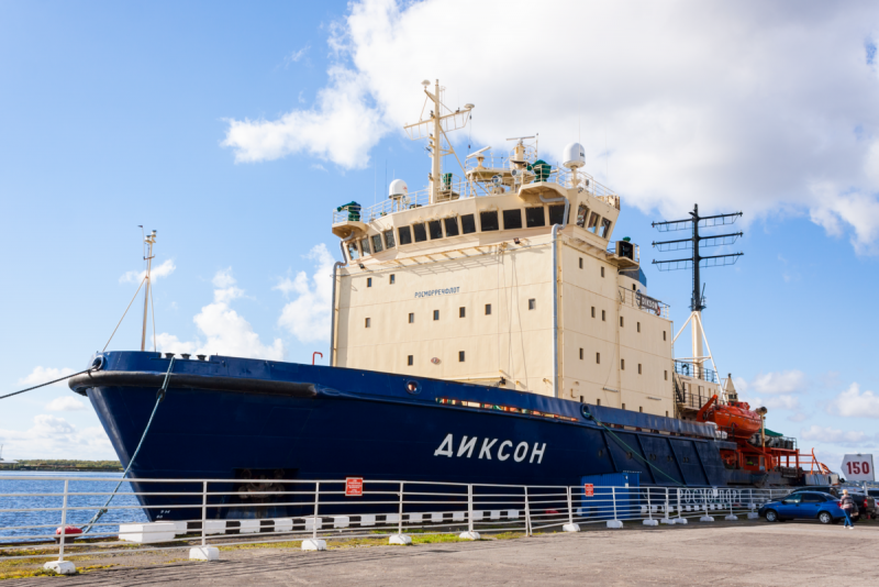 Диксон корабль Архангельск