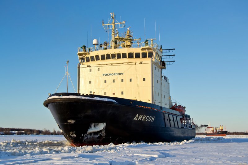 Ледокол Диксон Архангельск