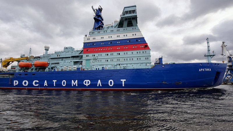 Арктика корабль ледокол