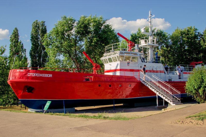 Пожарный катер Вьюн