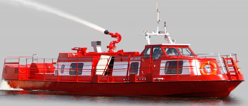 Пожарный катер КС-110-39
