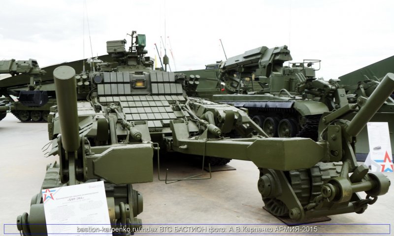 Бронированная машина разминирования БМР-3м