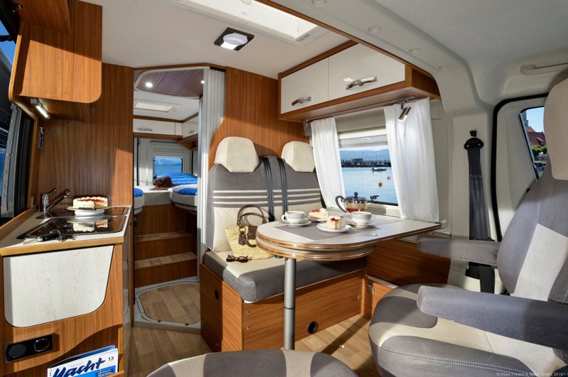 Fiat Ducato автодом салон