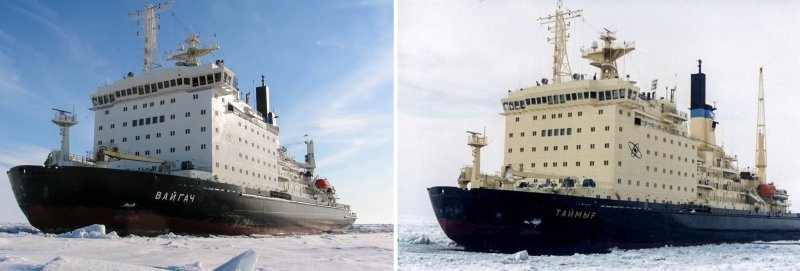 Ледокол Баренцево море