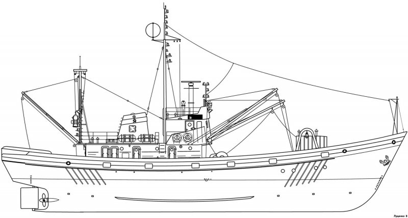 Сейнер МРС-225.
