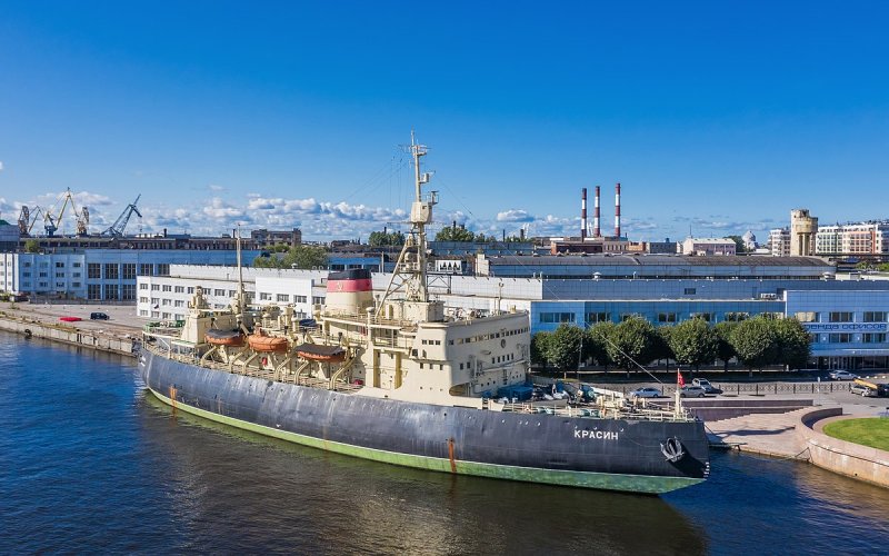 Ледокол музей в Санкт-Петербурге