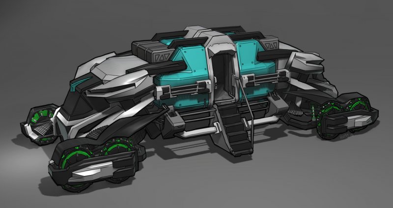 Sci-Fi транспорт