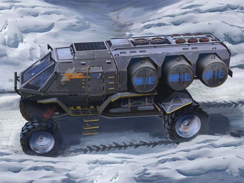Sci-Fi вездеходы