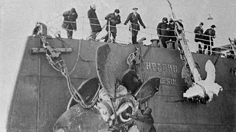 Ледокол Красин 1917
