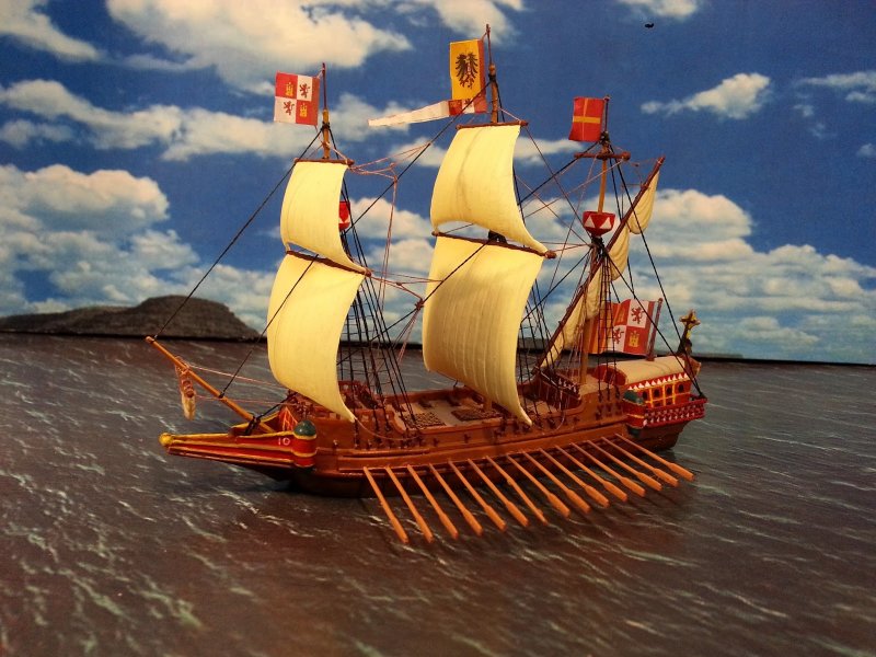 Галеон модель 1/450 Revell