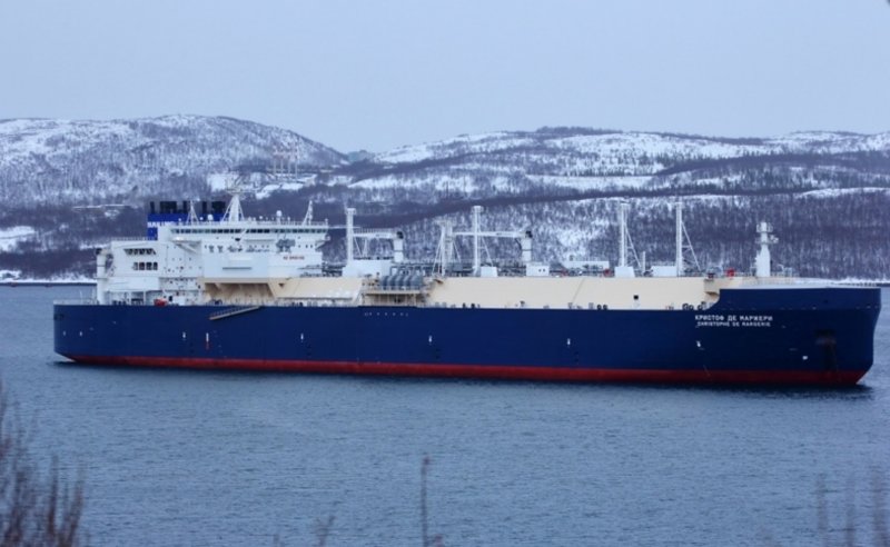 Танкер-газовоз Кристоф де Маржери