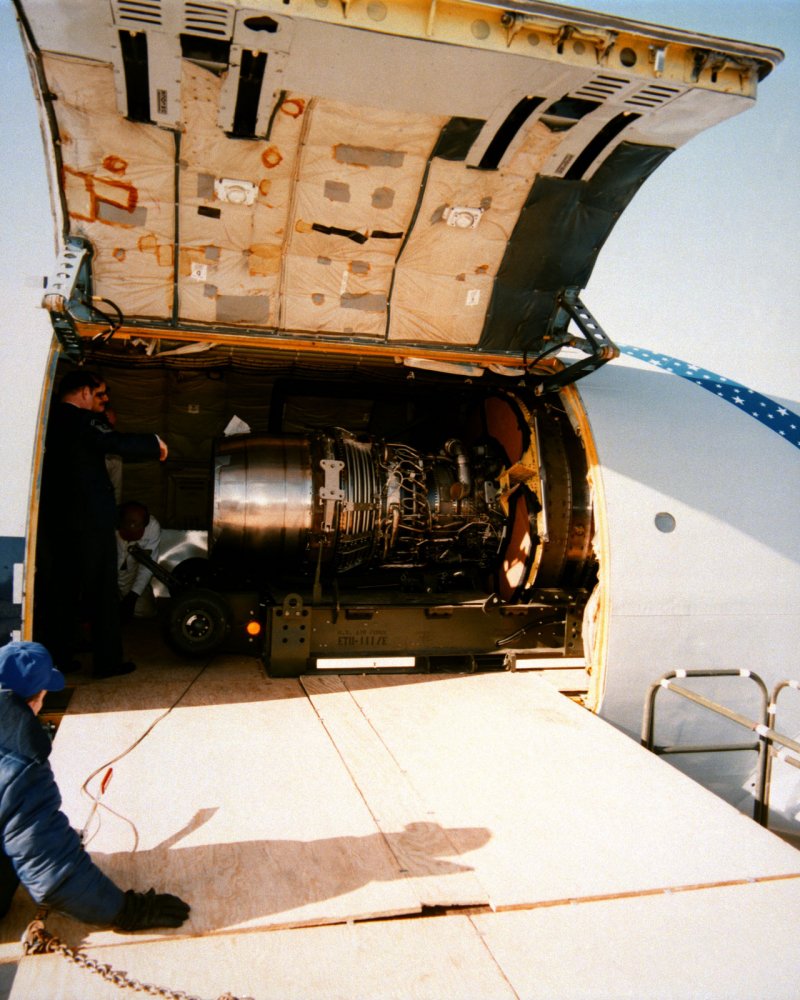 C-5 Galaxy Cargo compartment