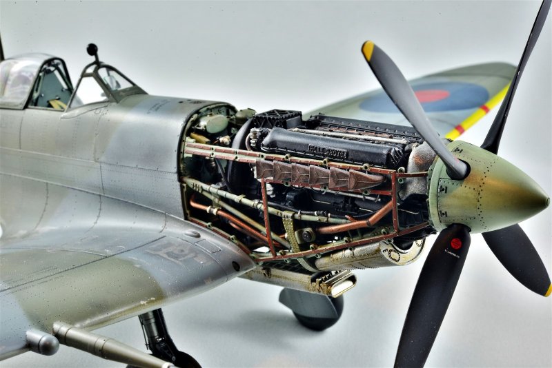 Spitfire MK 9 кабина