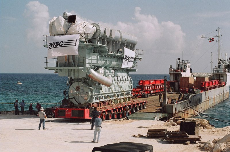 Wartsila самый большой двигатель