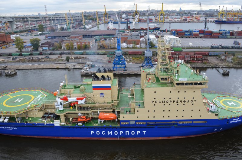 Дизель-электрического ледокола "Виктор Черномырдин" проекта 22600