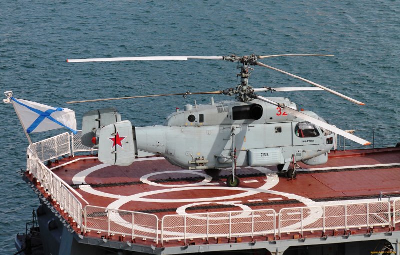 Палубный вертолет ка-27