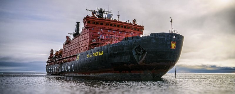 Атомоход ледокол путешествие на Северный полюс