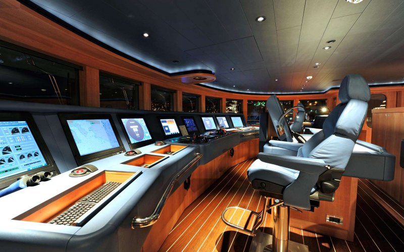 Яхты Lurssen Octopus Interior