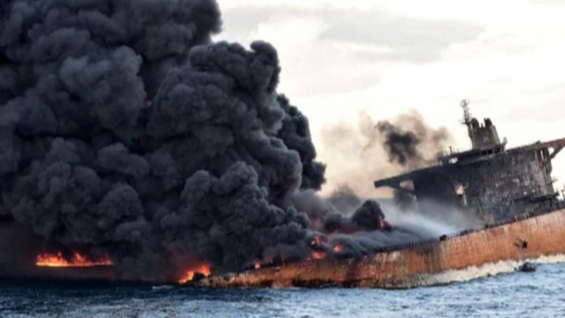 Пожары на морских судах