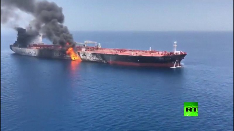 Танкер в Оманском заливе