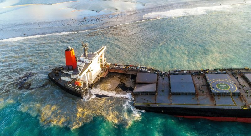 MV wakashio судно