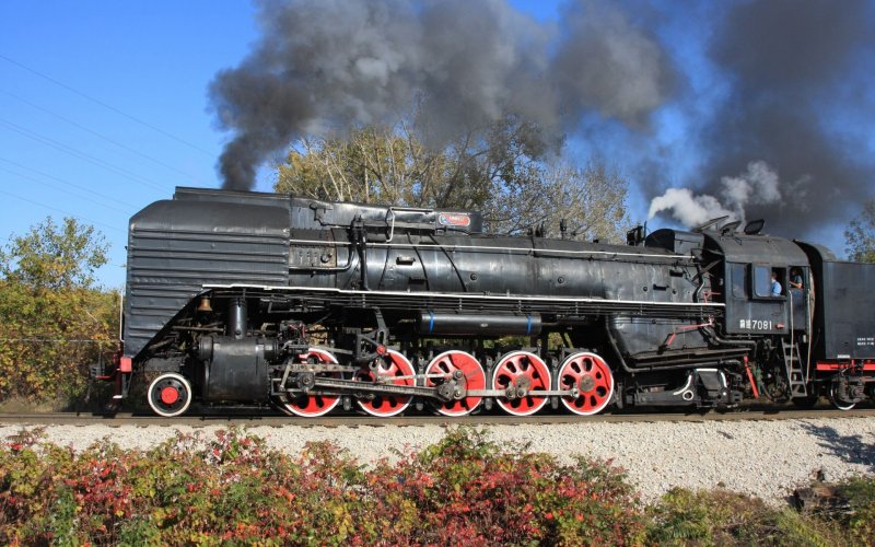 Парового Локомотива “Steam Wagon”