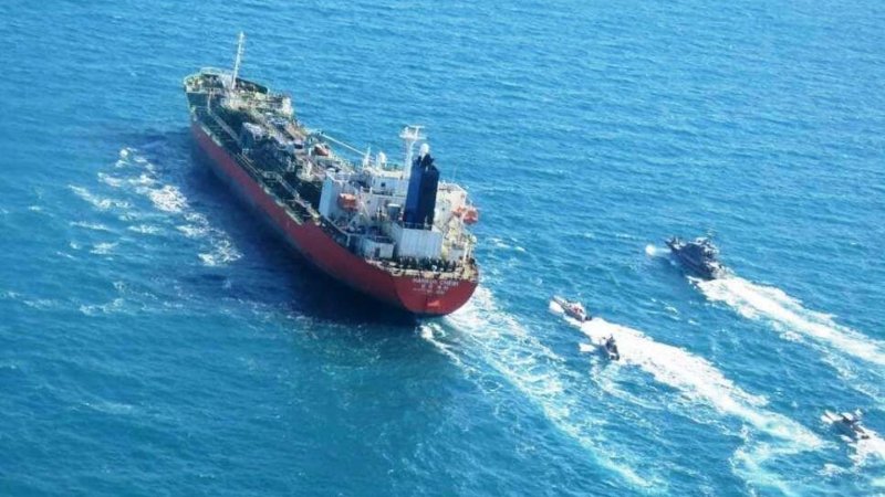 США иранский нефтяной танкер
