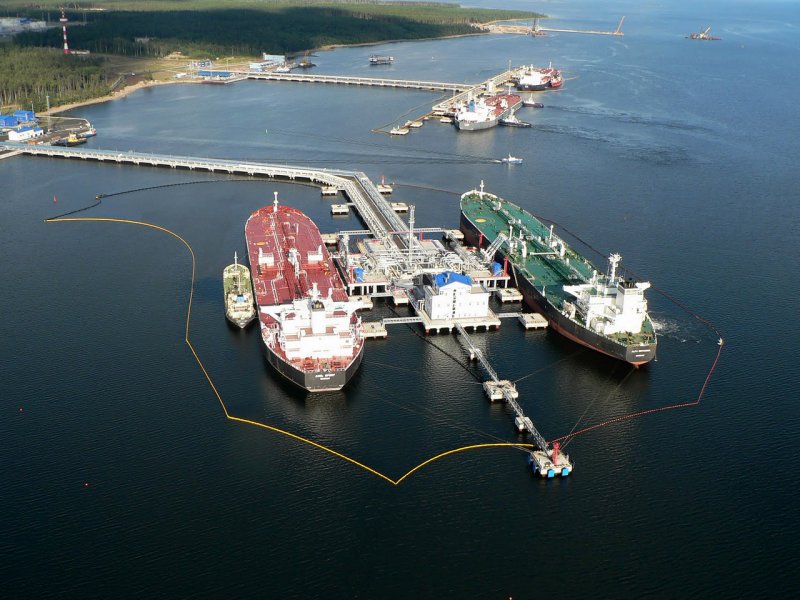 Приморск нефтеналивной терминал