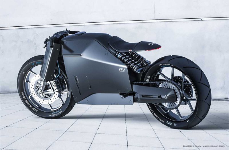 Triumph электромотоцикл