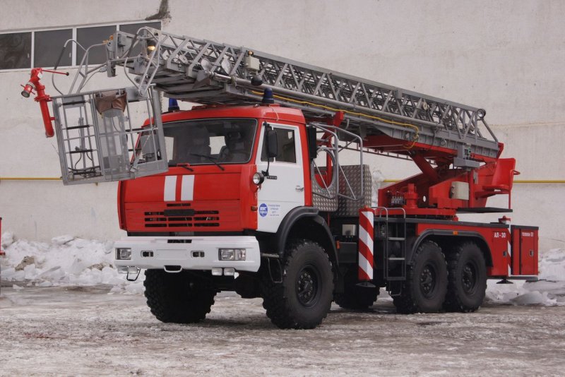 КАМАЗ-43114 ал-30 автолестница