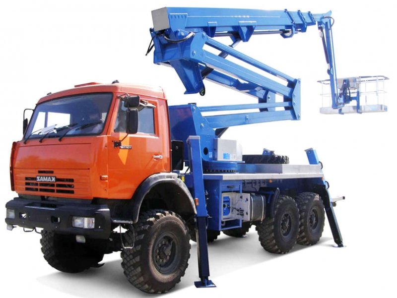КАМАЗ 43118 С АГП 22