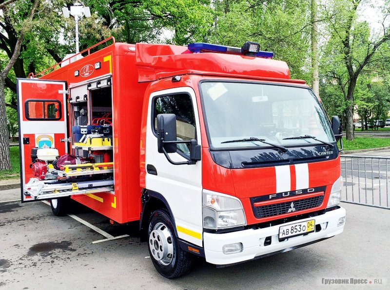 Пожарный автомобиль JAC n200