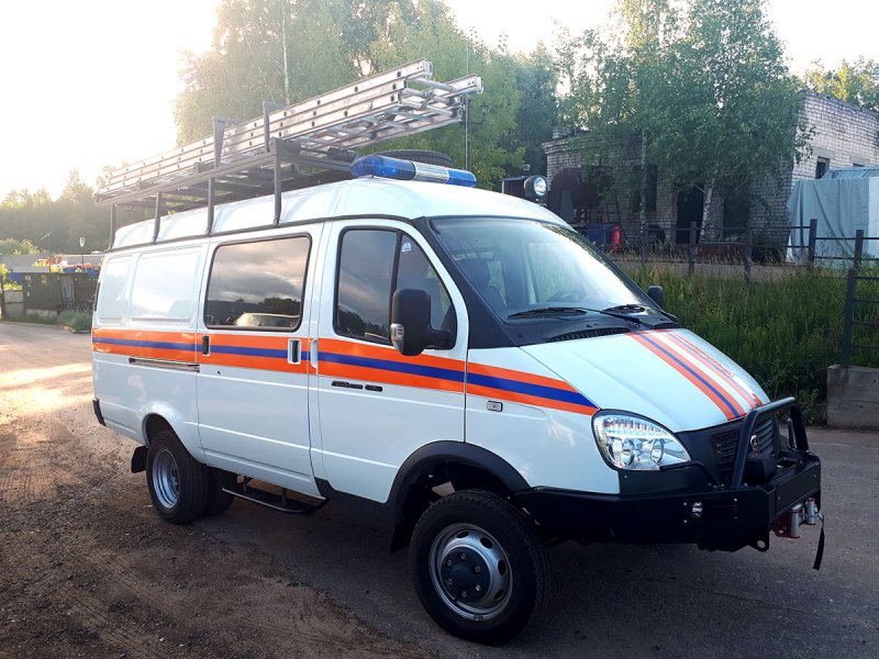 АСМ-41-02 базовое шасси ГАЗ-27057