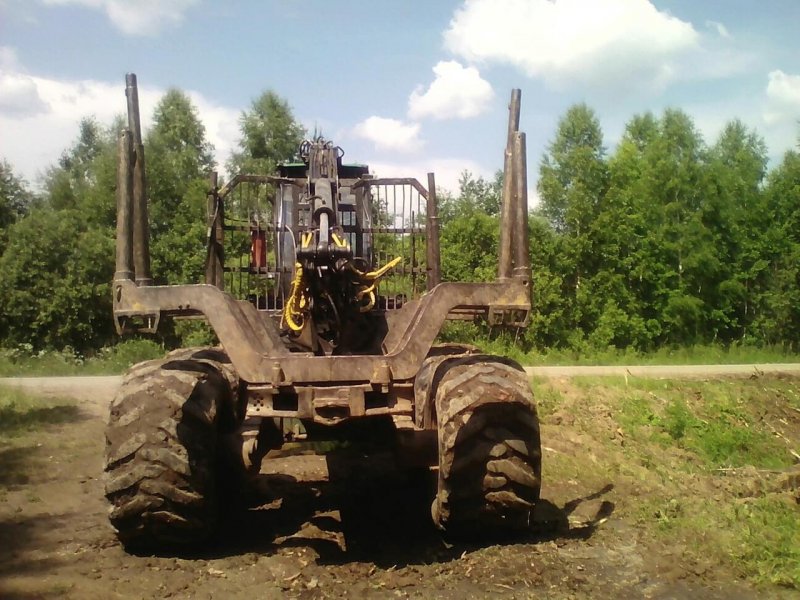 Volvo a40g лесовоз